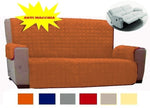 Copridivano copertura divano tinta unita ANTI MACCHIA 2 posti no elastico NOVITA ST King CI: 18102629 Arancio
