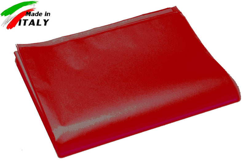 Realizza il tuo letto abbinando i disegni ai caldi toni della tinta unita rossa CORCOT3M_ROSSO6
